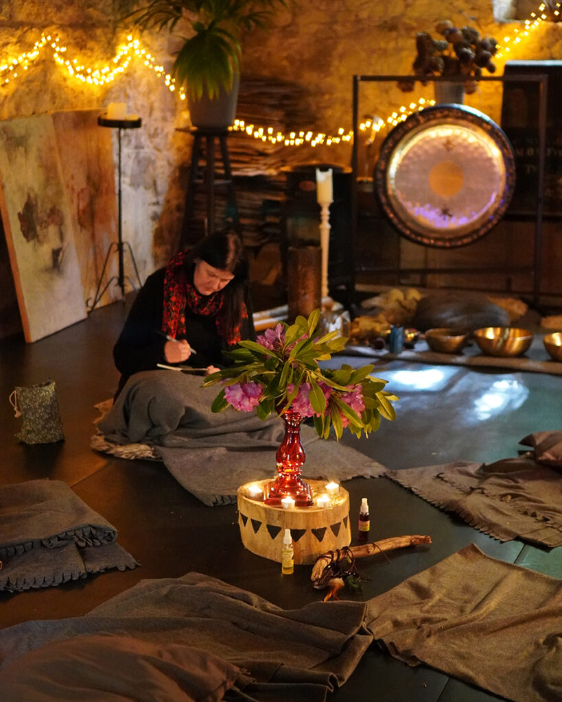 Sound garden journaling